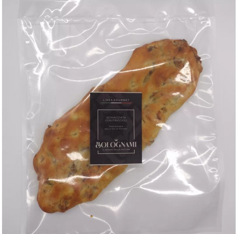 Schiacciata con Friccioli Traditional Product Bolognami