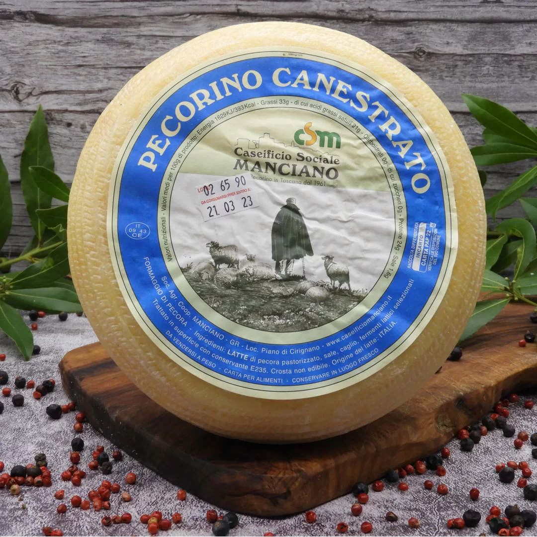 Pecorino Canestrato Caseificio Manciano